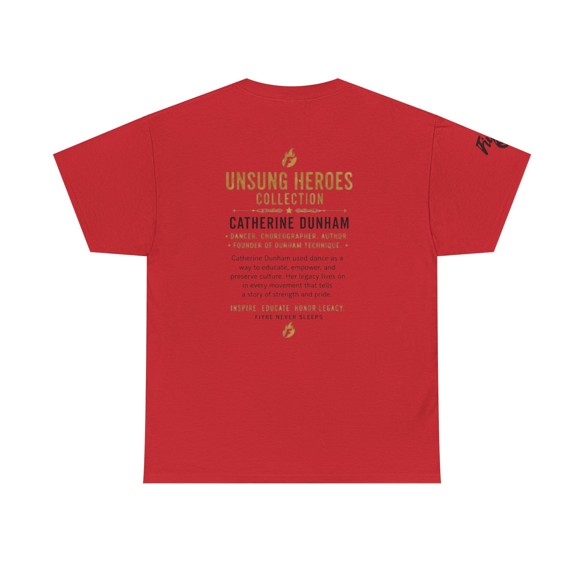 Catherine Dunham 'Unsung Heroes' Tribute T-Shirt