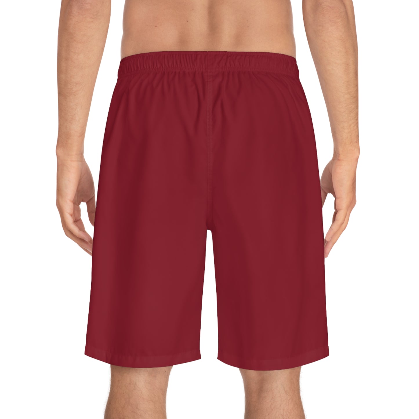 FIYRE Men's Burgundy Board Shorts