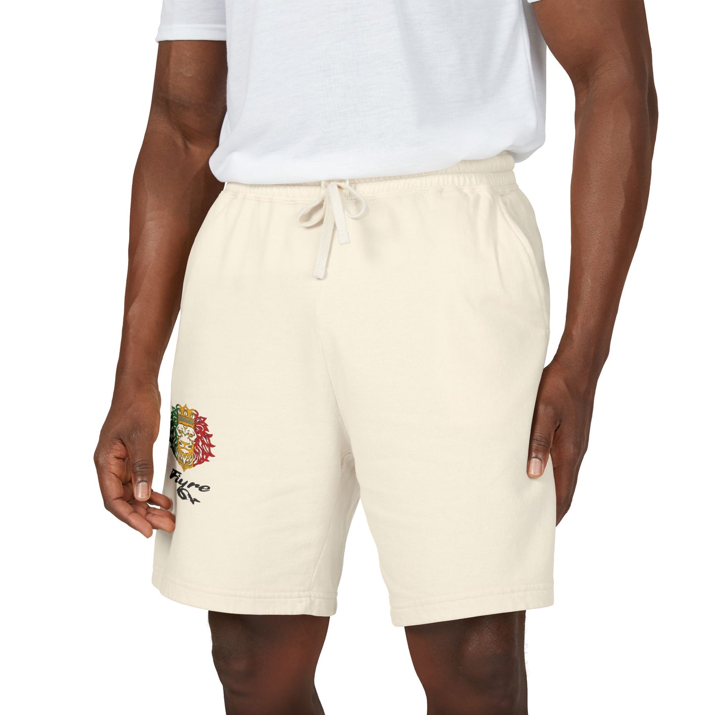 FIYRE Royal Lion Fleece Shorts