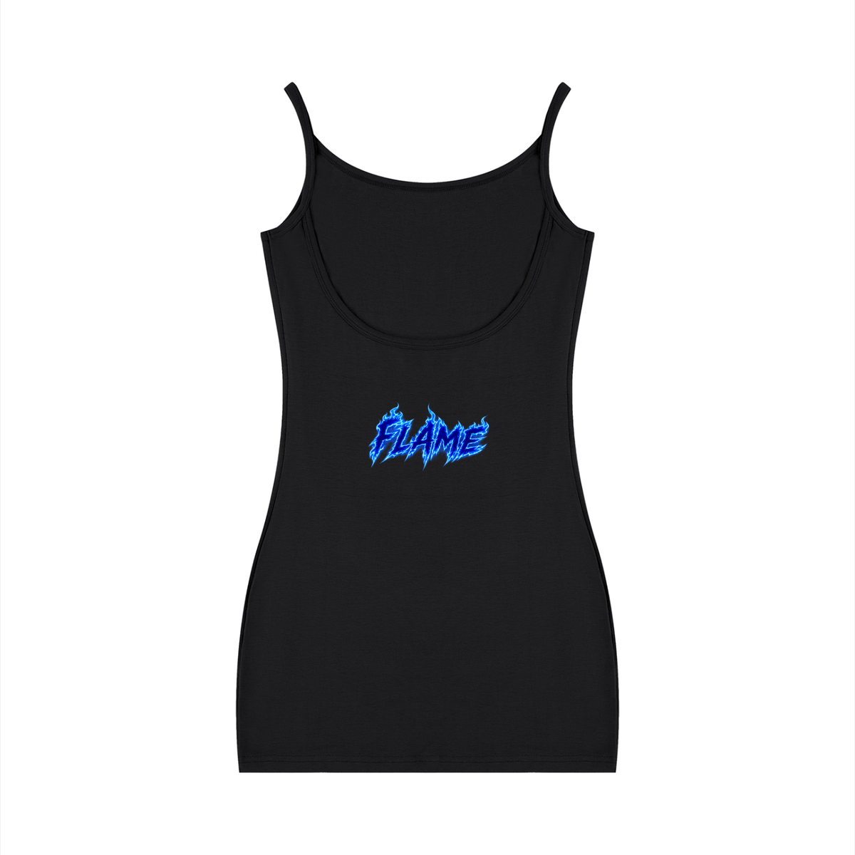FIYRE Anime Flame-Women's Solid Tight Sleeveless Dress