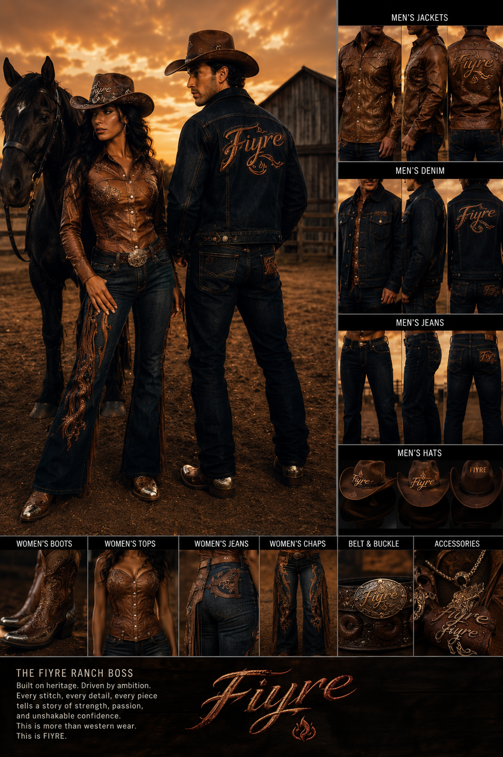 FIYRE Vaquero Collection