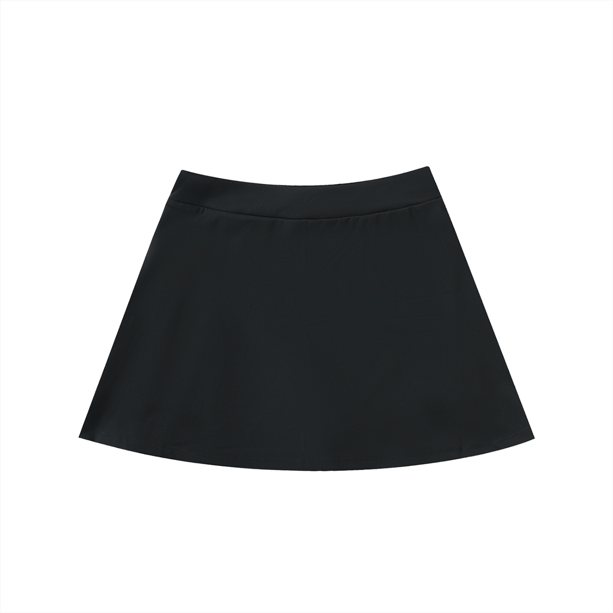FIYRE-High-Waist Pocketed A-Line Skirt