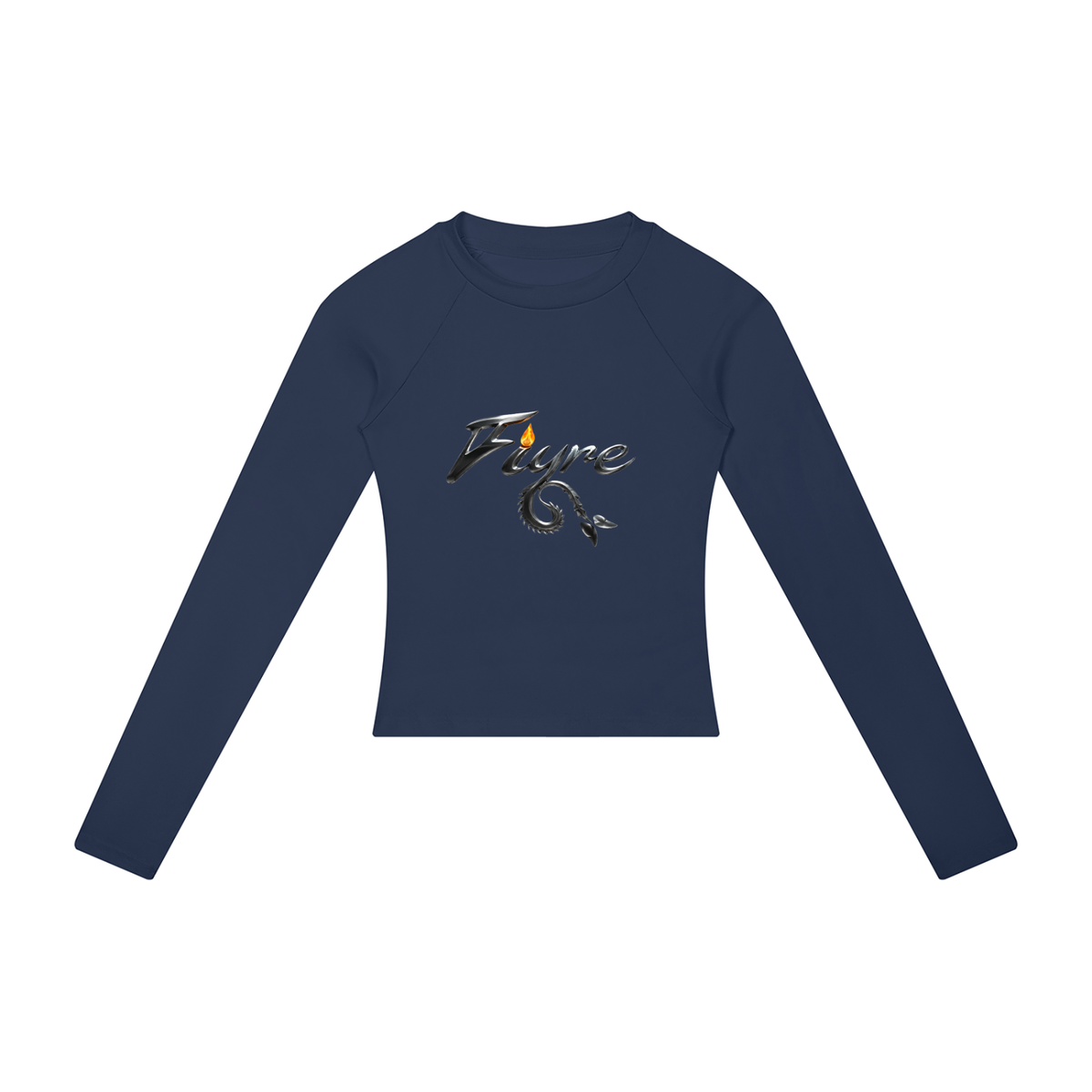 FIYRE-Women’s Slim Raglan Long Sleeve T-Shirt