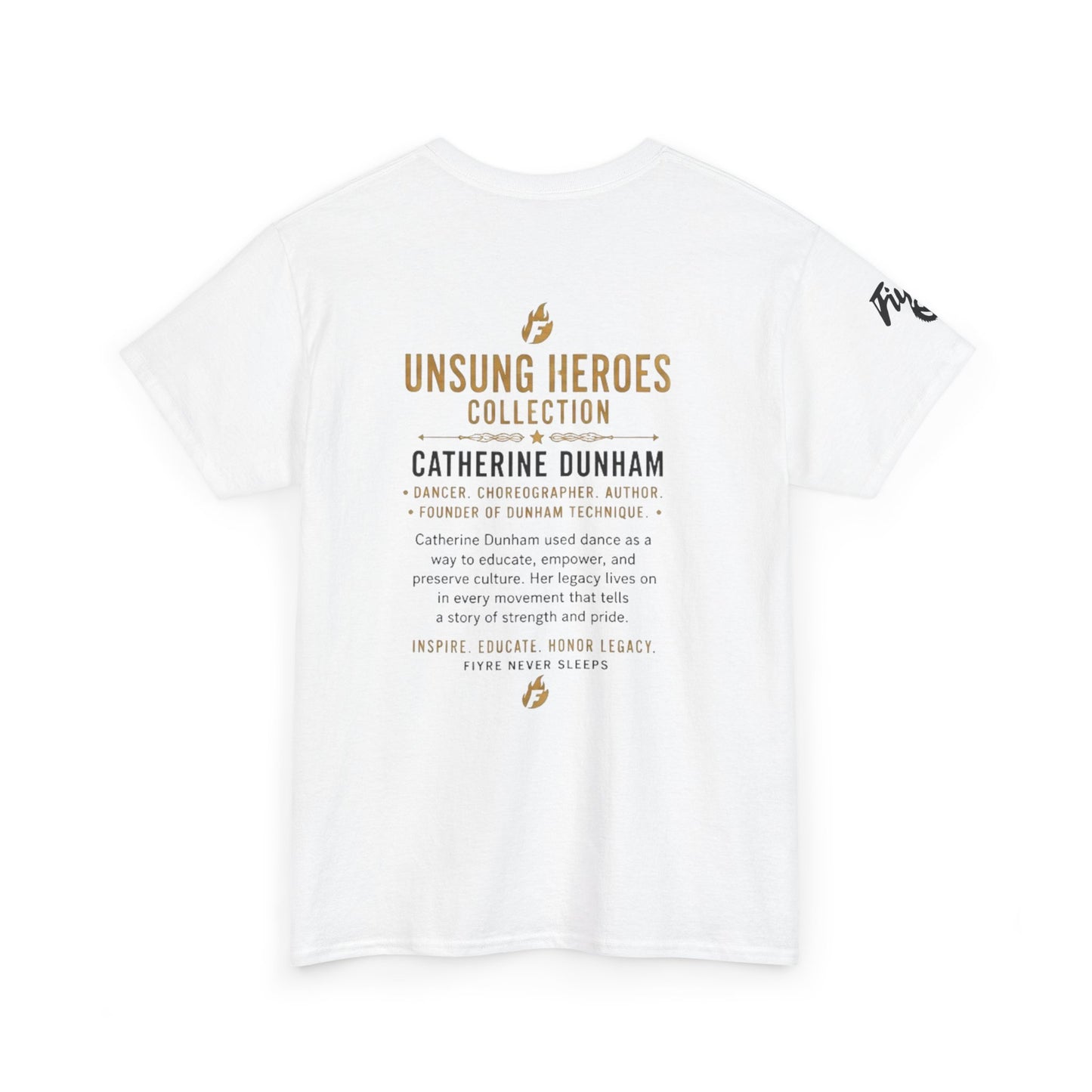 Catherine Dunham 'Unsung Heroes' Tribute T-Shirt