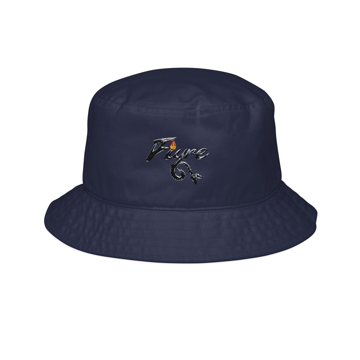 FIYRE Bucket Hat — Embroidered 'Vibe' Flame Accent