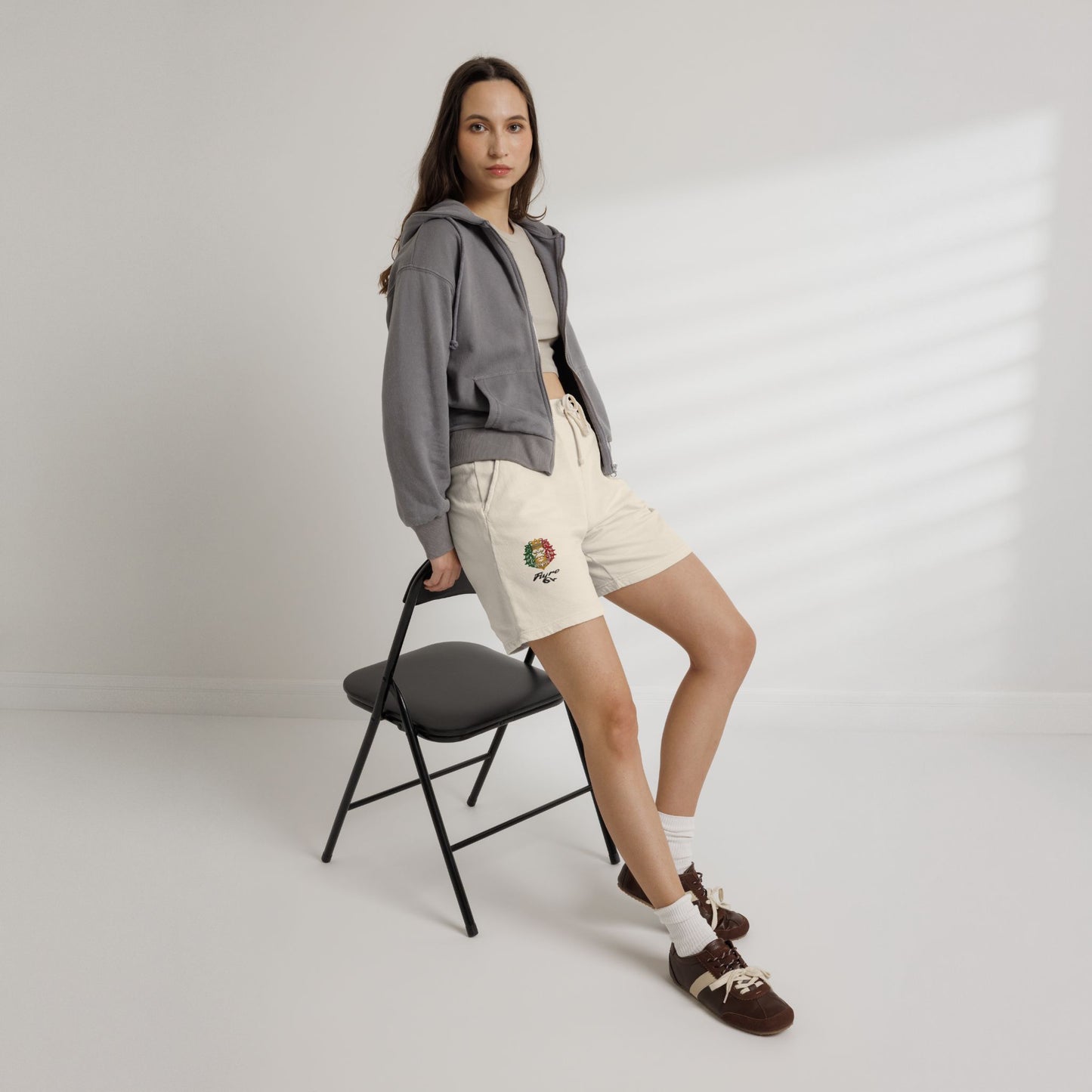 FIYRE Royal Lion Fleece Shorts