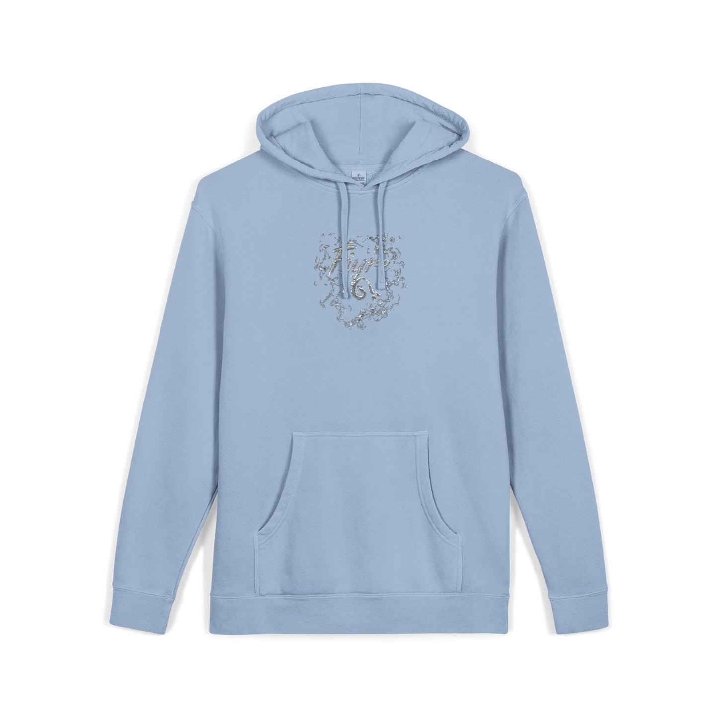 FIYRE  Blue Galaxy Blossom Pigment-Dyed Sweatshirt