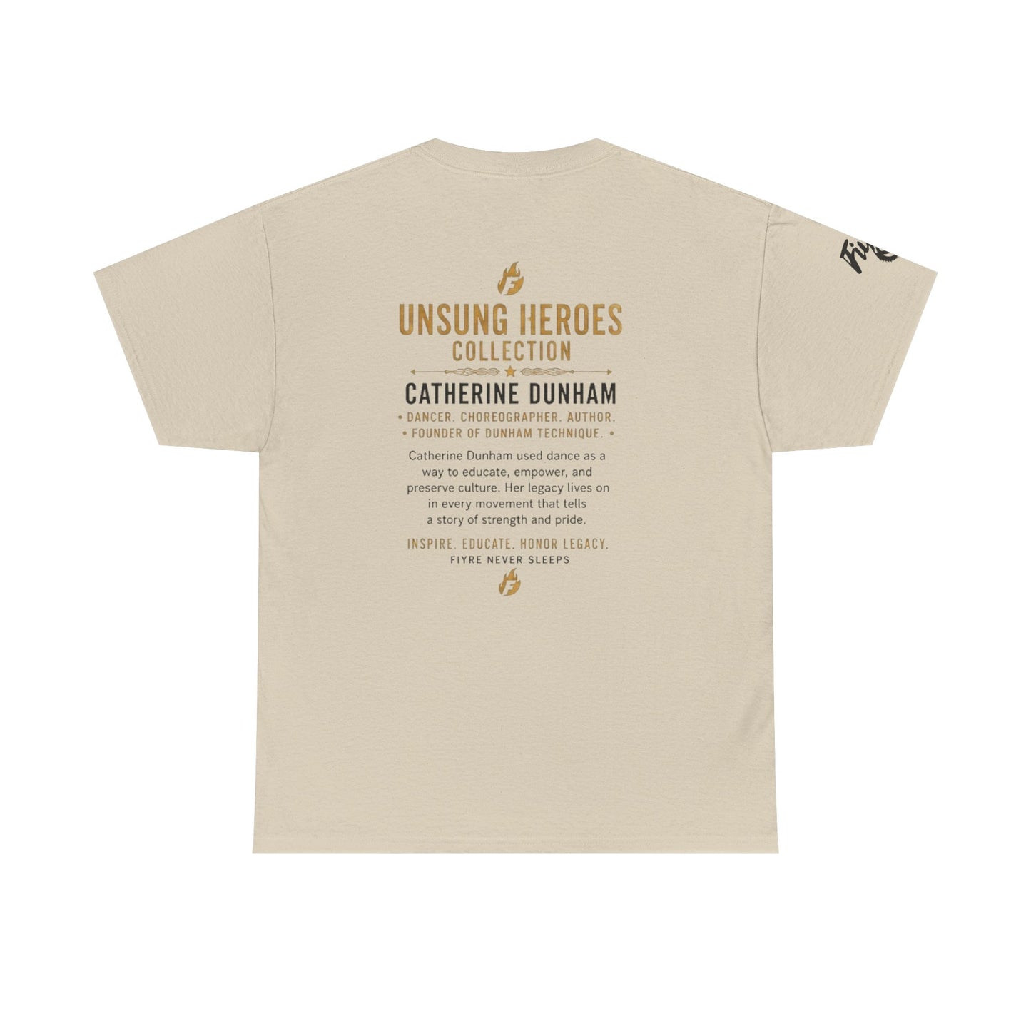 Catherine Dunham 'Unsung Heroes' Tribute T-Shirt