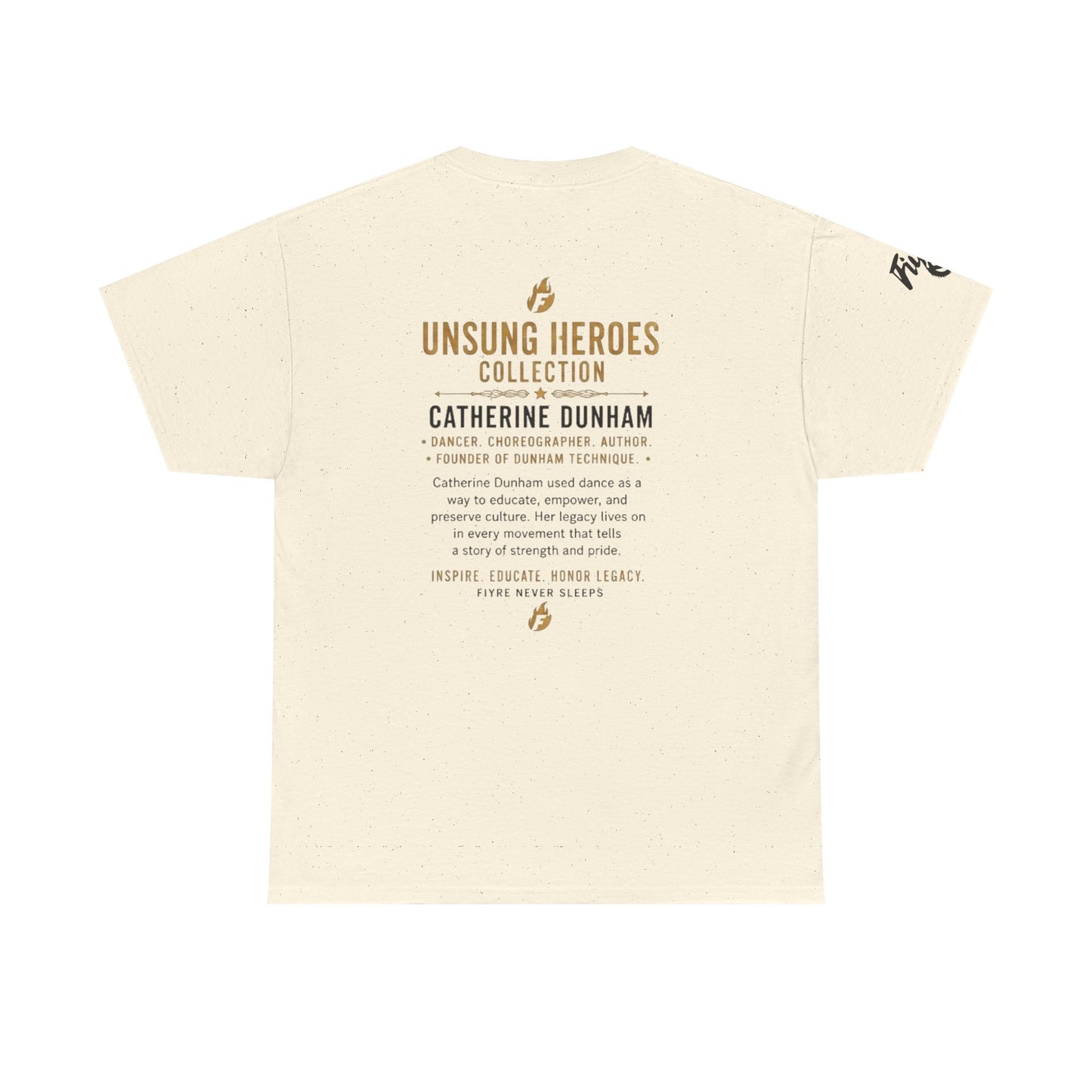 Catherine Dunham 'Unsung Heroes' Tribute T-Shirt