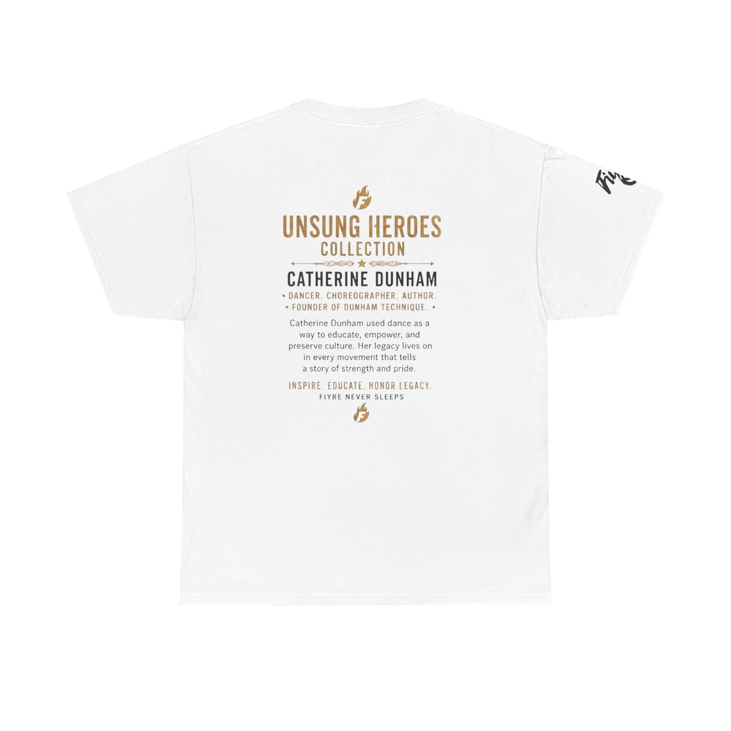 Catherine Dunham 'Unsung Heroes' Tribute T-Shirt