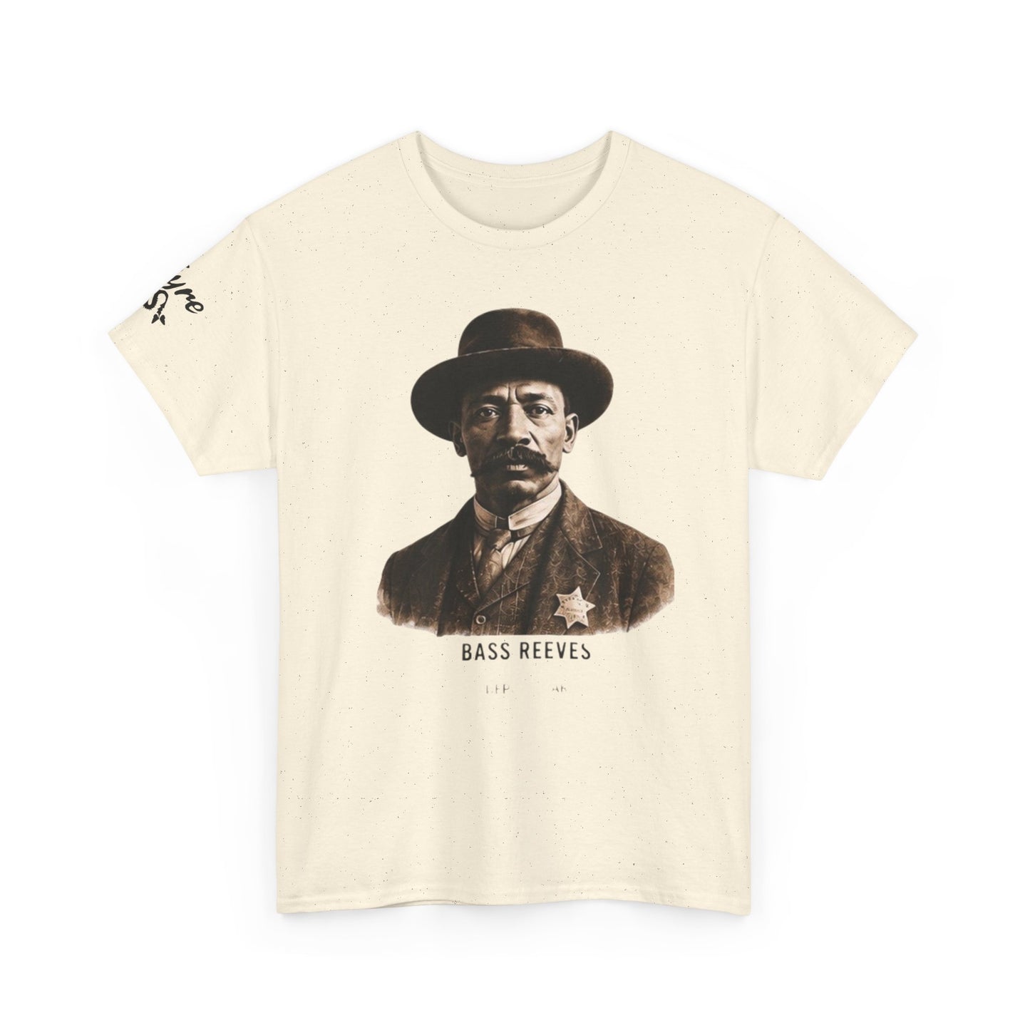 Bass Reeves Portrait Tee — Unsung Heroes Western Lawman T‑Shirt