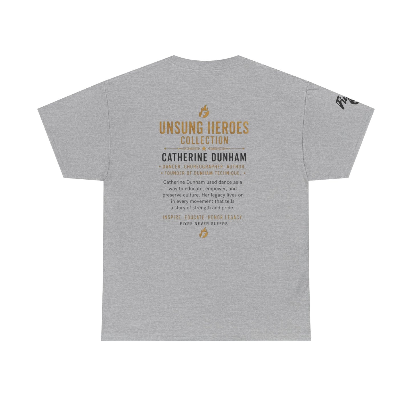 Catherine Dunham 'Unsung Heroes' Tribute T-Shirt