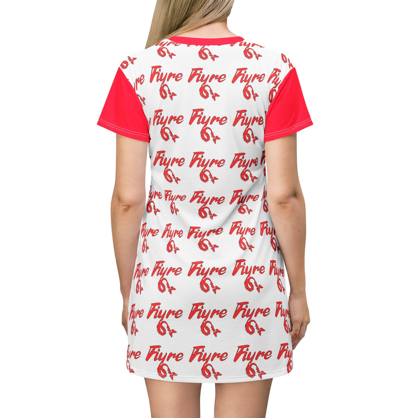 FIYRE Signature Script T-Shirt Dress