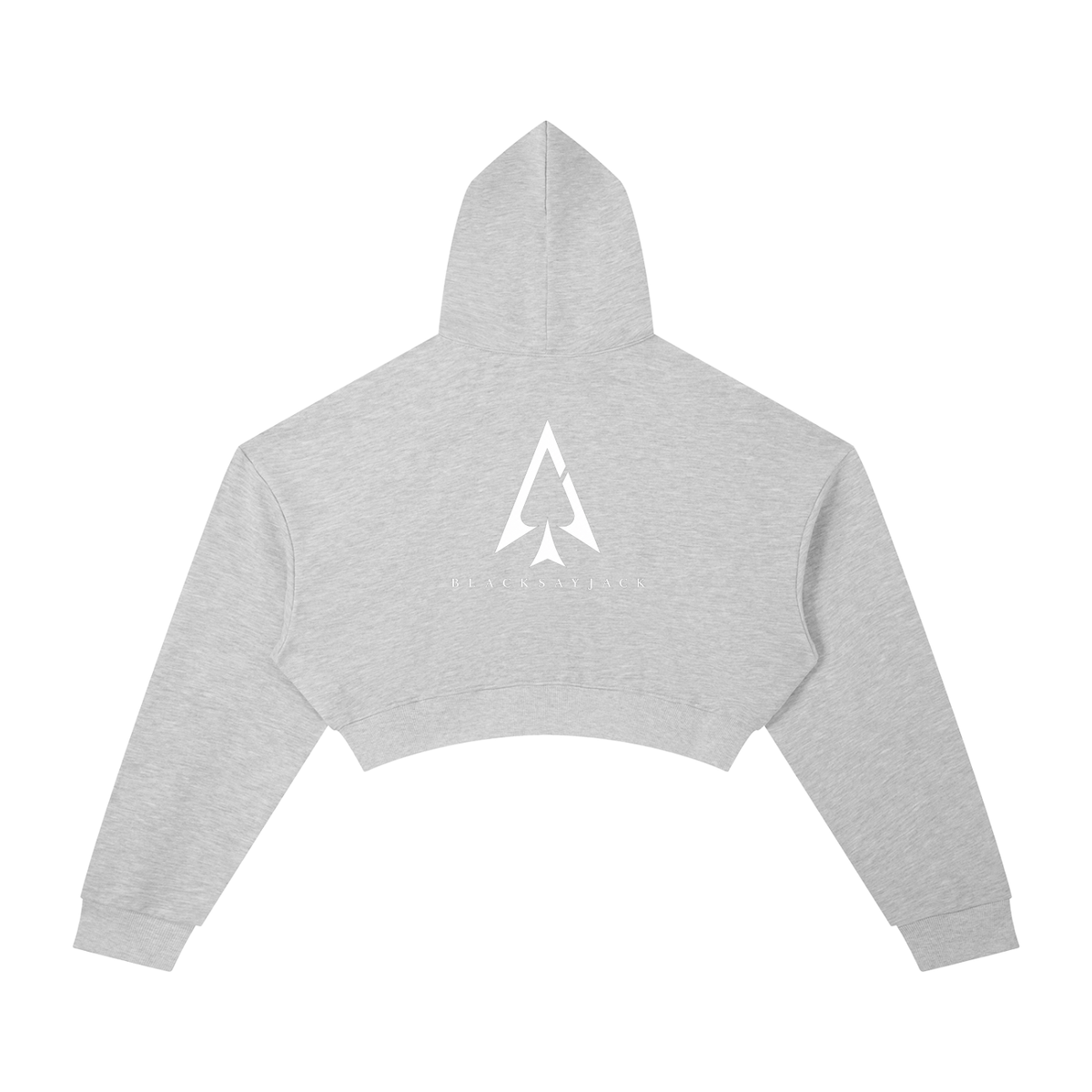 FIYRE Blacksayjack- Essential Cropped Hoodie