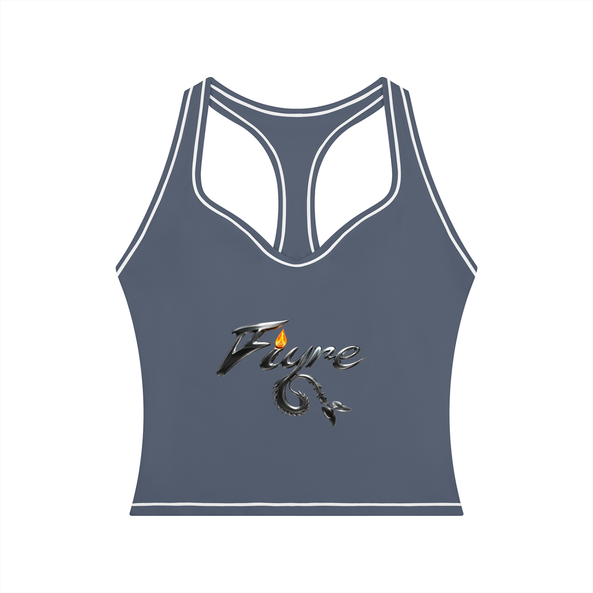 FIYRE-Women’s Topstitching Yoga Tank Top