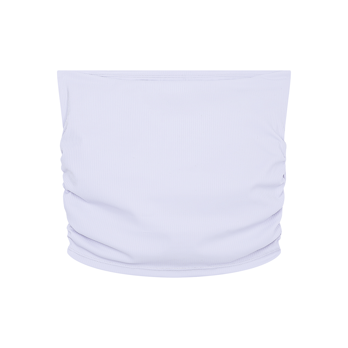 FIYRE-Women’s Ruched Cropped Yoga Tube Top