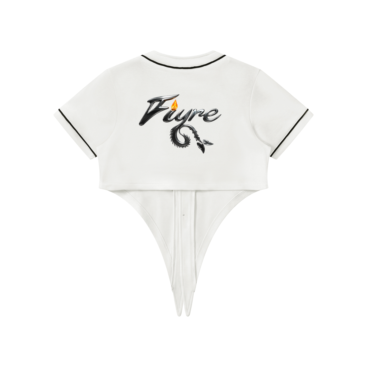 FIYRE-Women's Piping Baseball Jersey