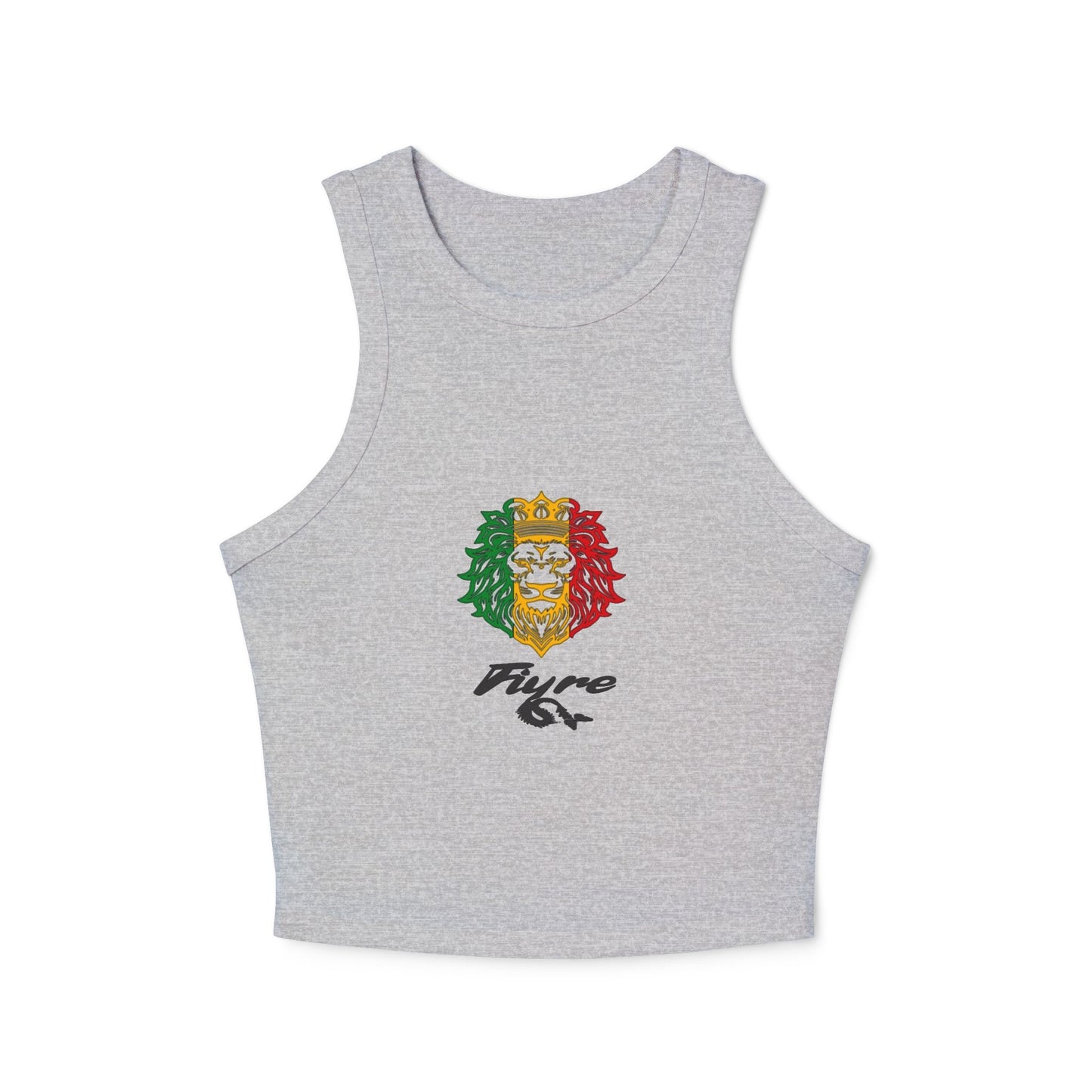 FIYRE Pyro 64 Women's Cropped Racerback Tank