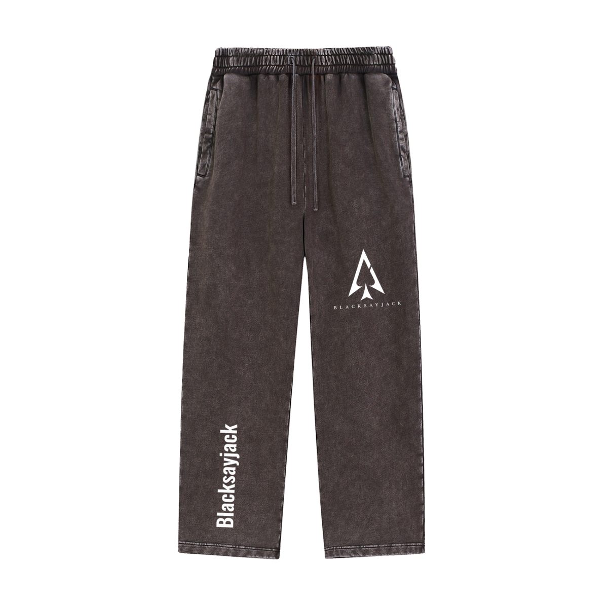 FIYRE Blacksayjack-Snow Wash Heavyweight Sweatpants