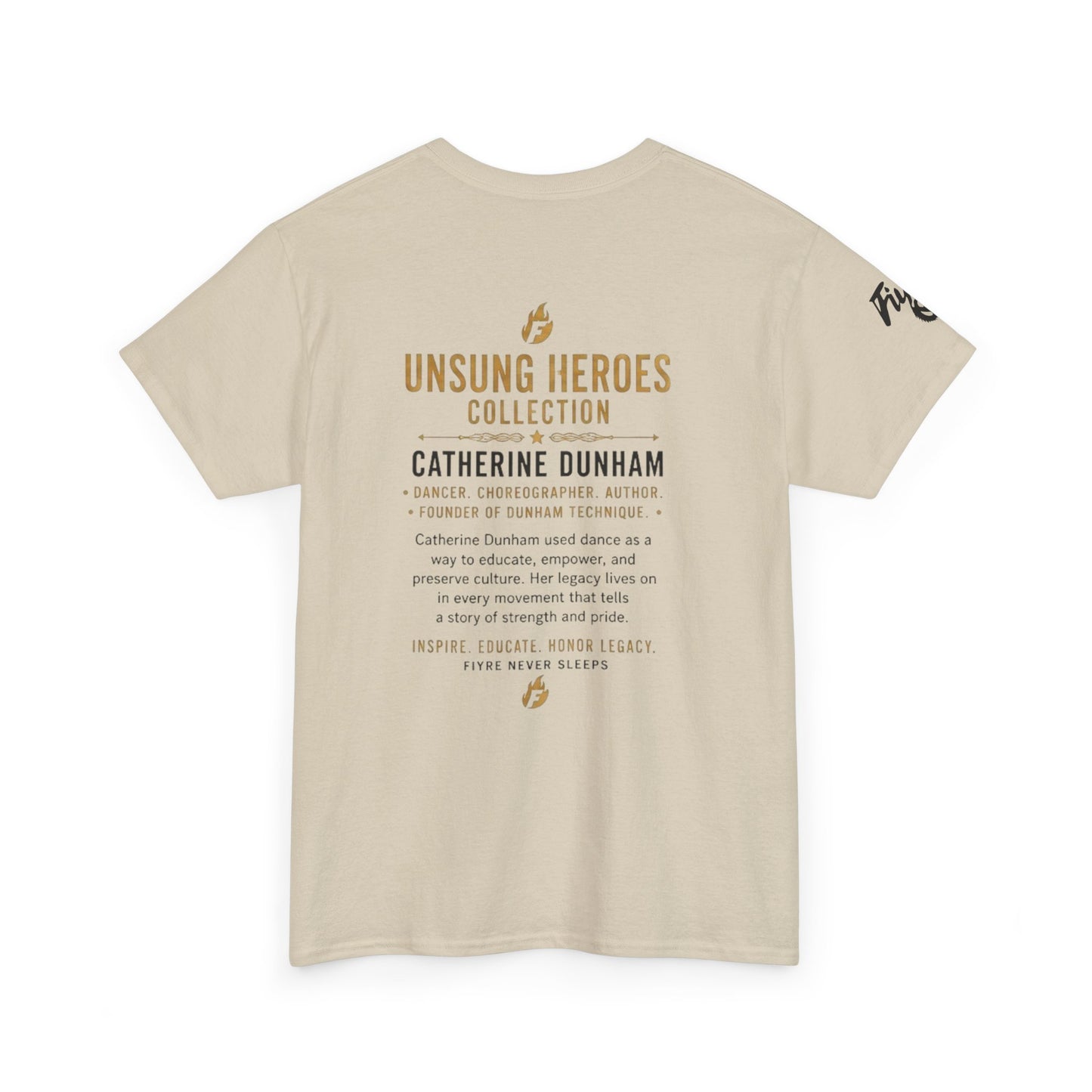 Catherine Dunham 'Unsung Heroes' Tribute T-Shirt