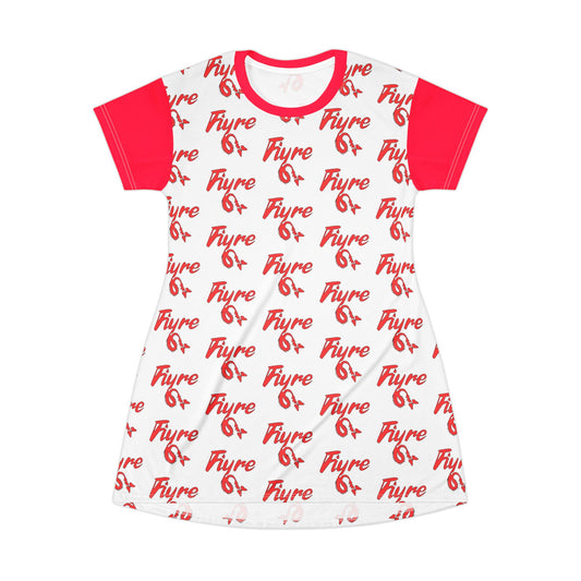 FIYRE Signature Script T-Shirt Dress