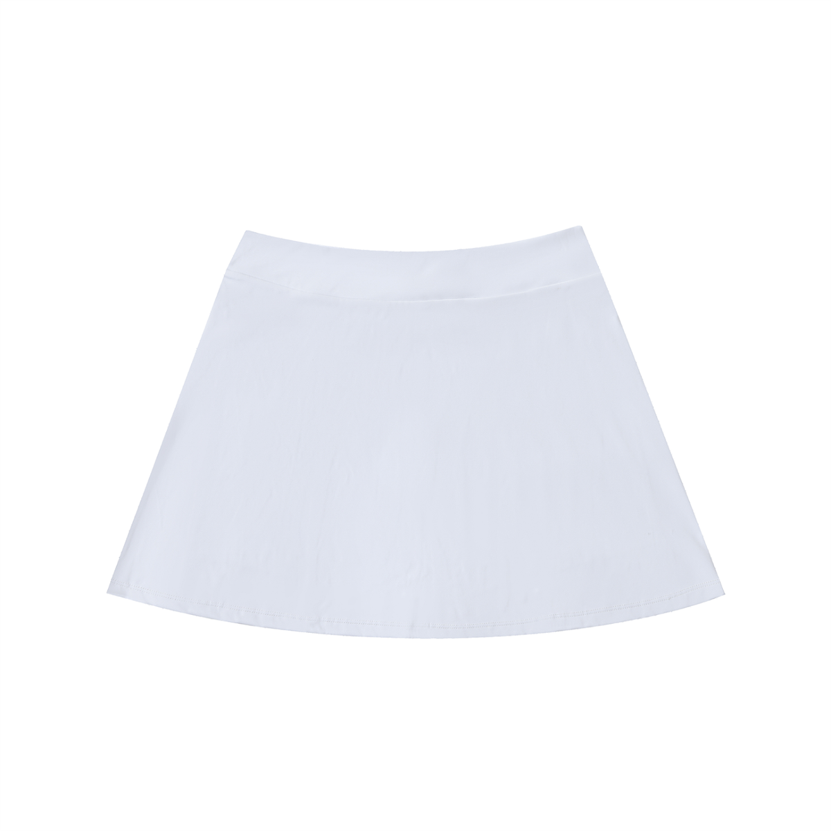 FIYRE-High-Waist Pocketed A-Line Skirt