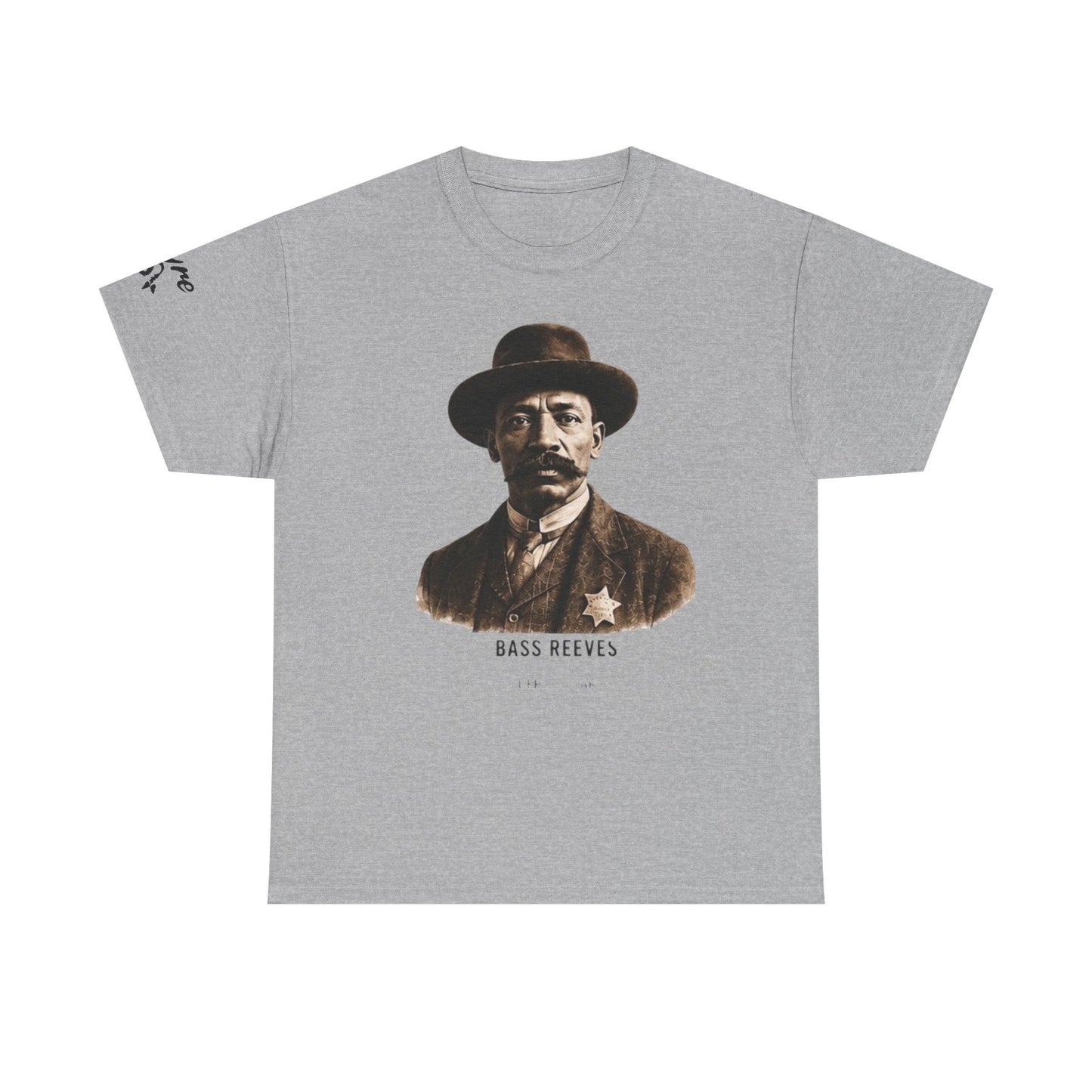 Bass Reeves Portrait Tee — Unsung Heroes Western Lawman T‑Shirt