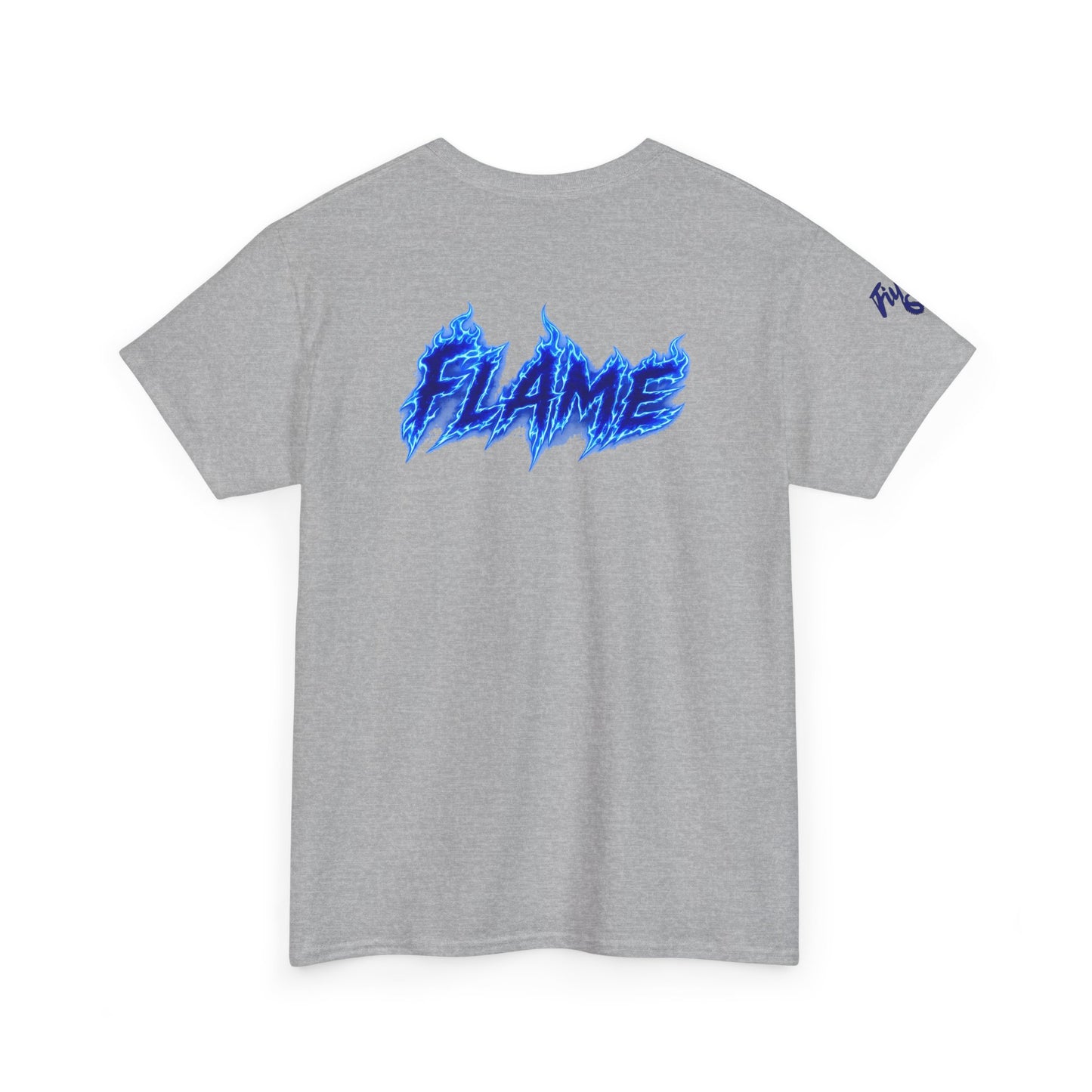 FIYRE Flame Anime Character — Neon 'Flame' Graphic Shirt