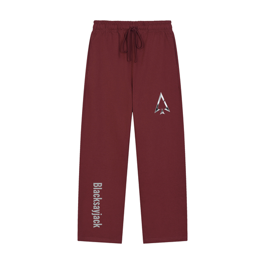 FIYRE Blacksayjack- Solid Color Straight-Leg Sweatpants