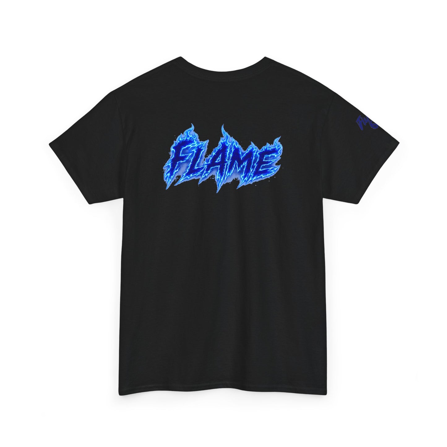 FIYRE Flame Anime Character — Neon 'Flame' Graphic Shirt