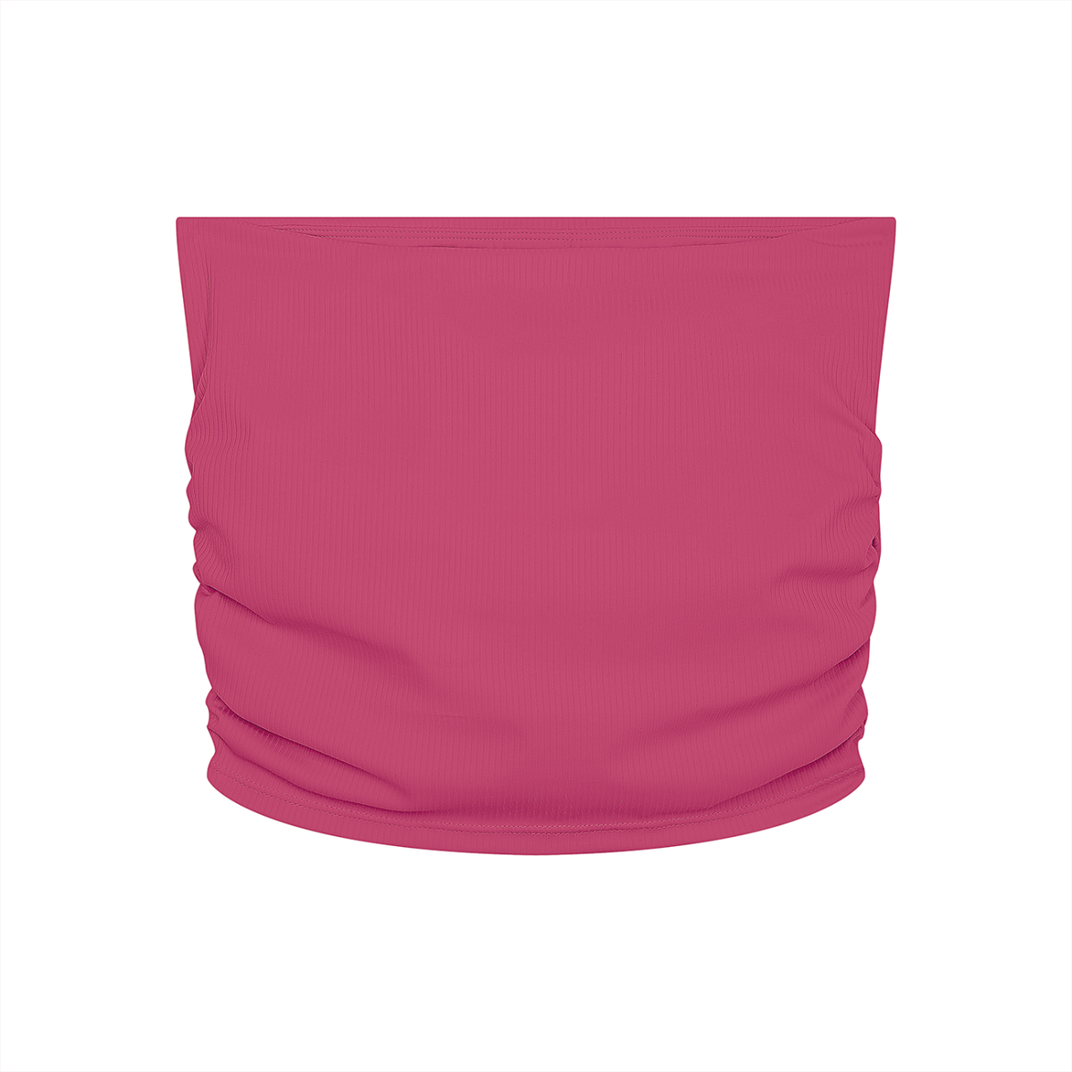 FIYRE-Women’s Ruched Cropped Yoga Tube Top