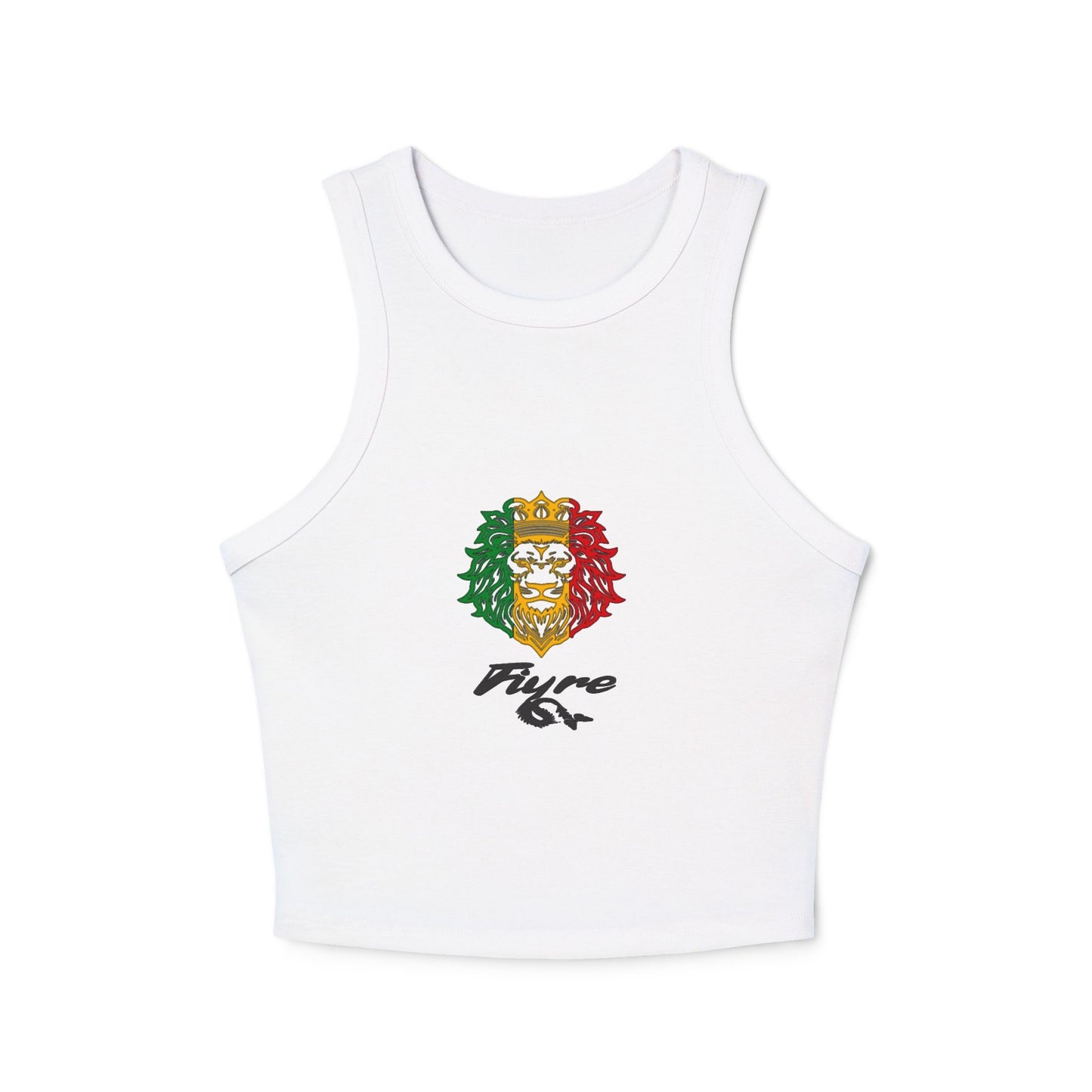 FIYRE Pyro 64 Women's Cropped Racerback Tank