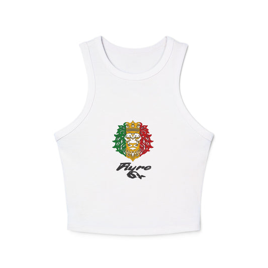 FIYRE Pyro 64 Women's Cropped Racerback Tank