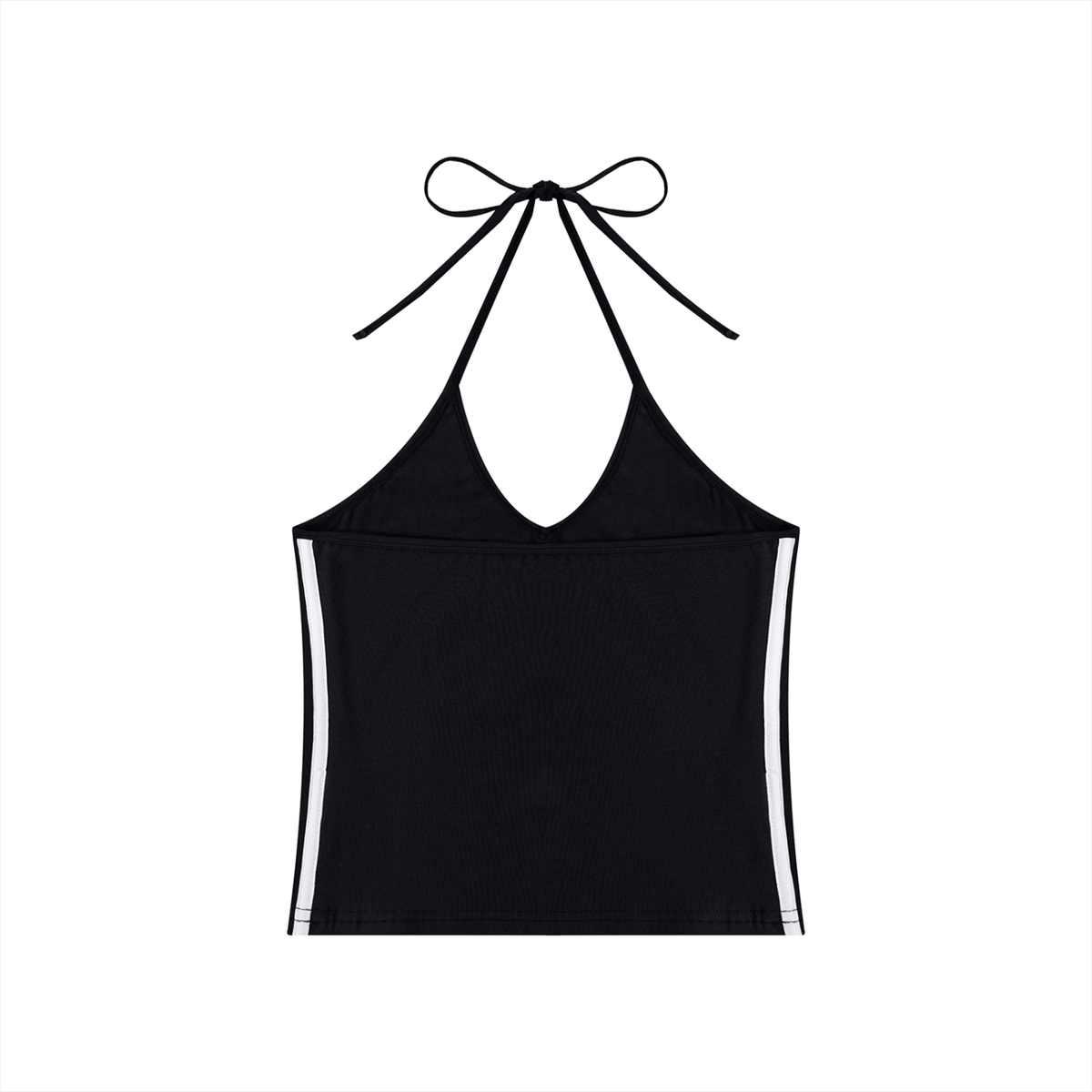 FIYRE-Women's Color Block Halter Crop Tank Top