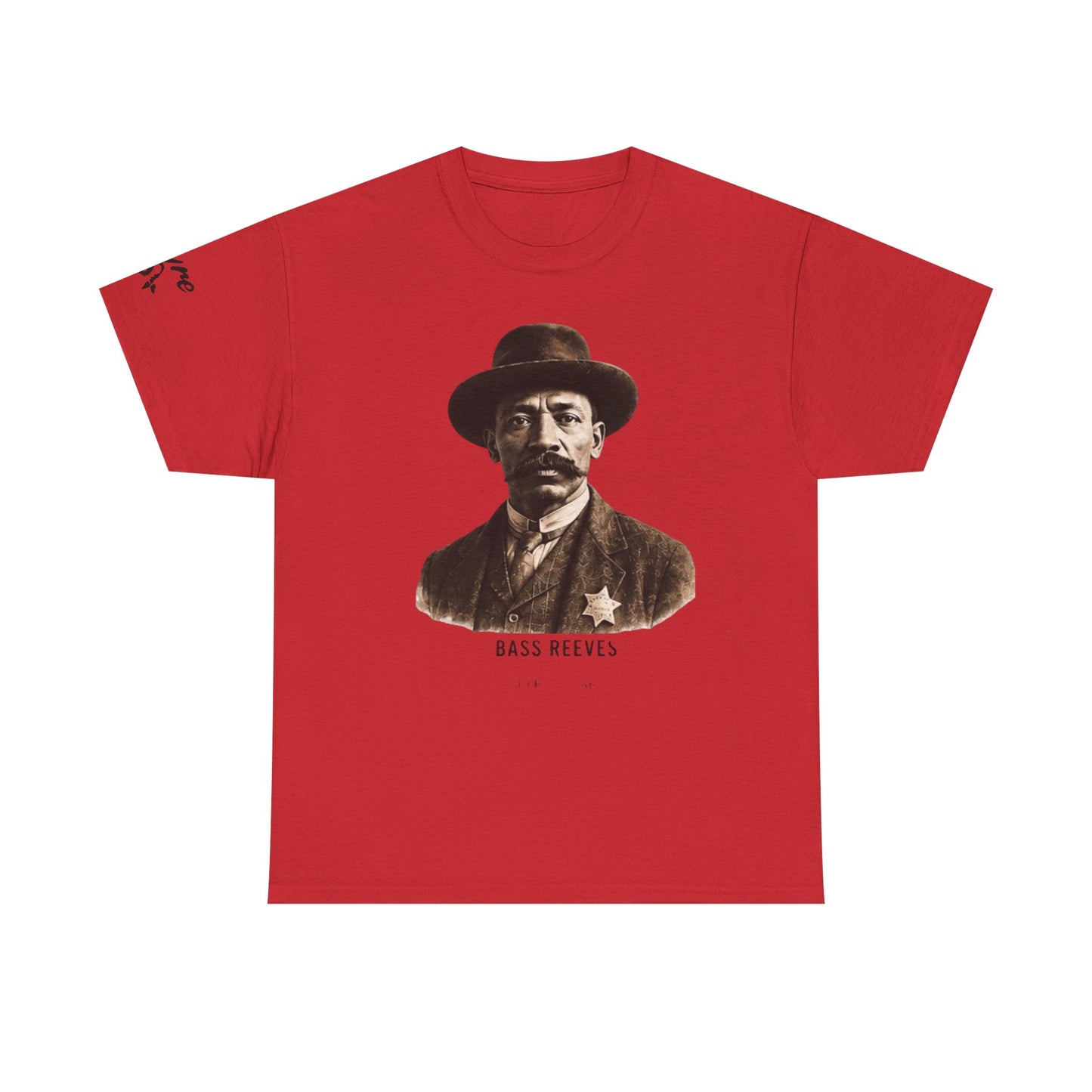 Bass Reeves Portrait Tee — Unsung Heroes Western Lawman T‑Shirt