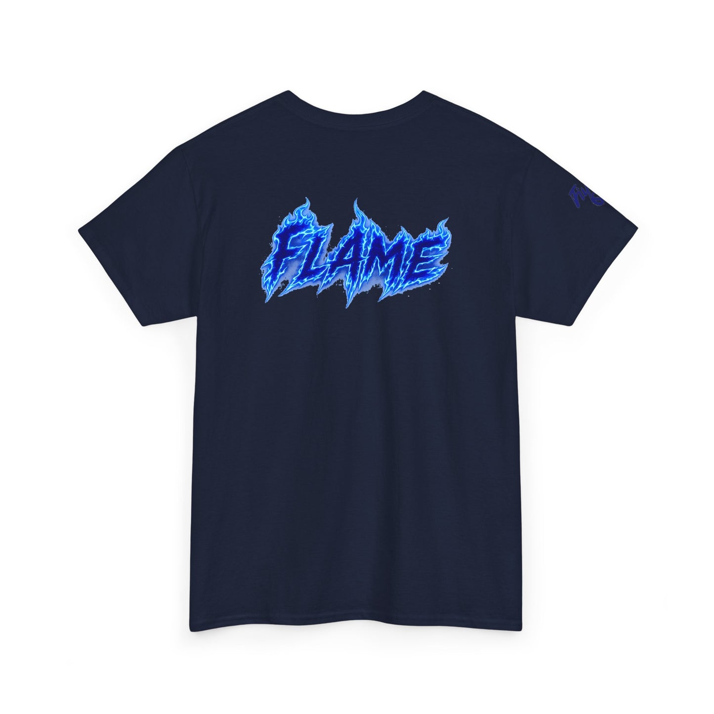 FIYRE Flame Anime Character — Neon 'Flame' Graphic Shirt