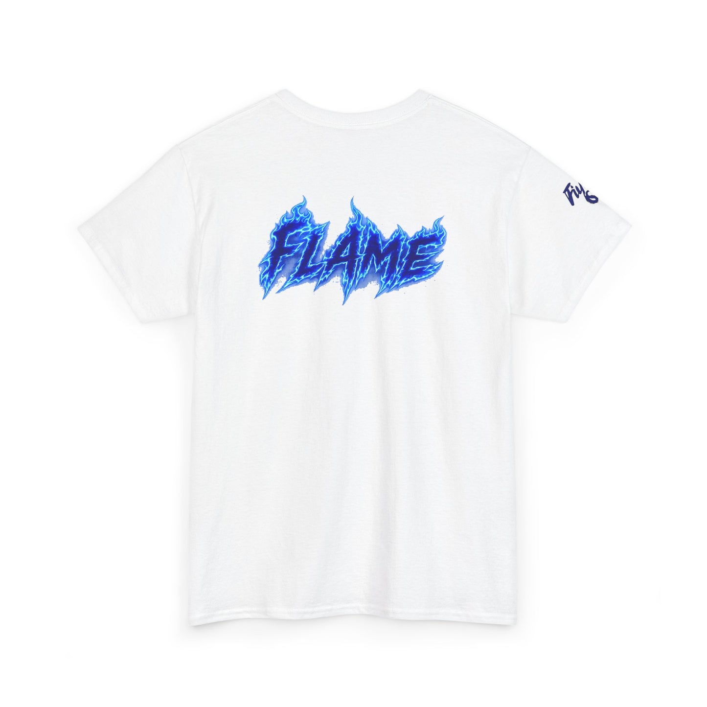 FIYRE Flame Anime Character — Neon 'Flame' Graphic Shirt