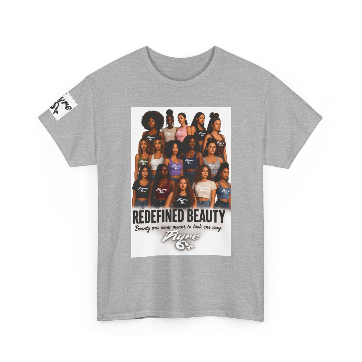 Redefined Beauty T-Shirt — "Beauty was meant to look one way" Empowerment Tee