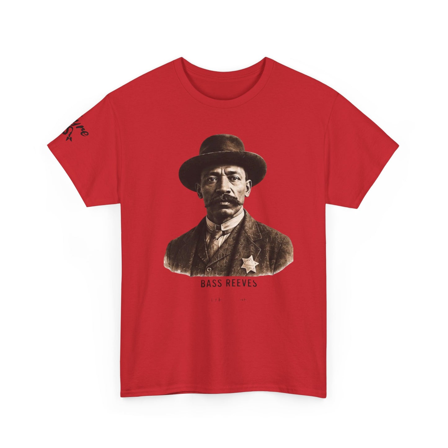 Bass Reeves Portrait Tee — Unsung Heroes Western Lawman T‑Shirt
