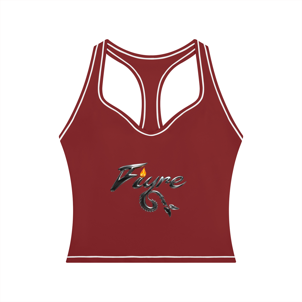 FIYRE-Women’s Topstitching Yoga Tank Top