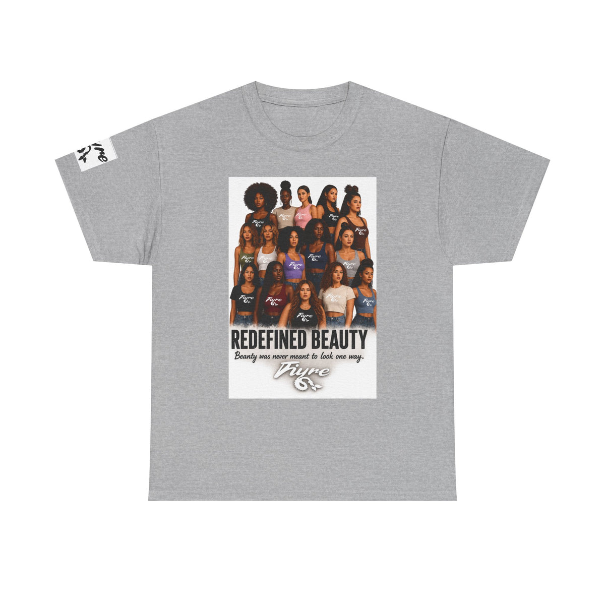 Redefined Beauty T-Shirt — "Beauty was meant to look one way" Empowerment Tee