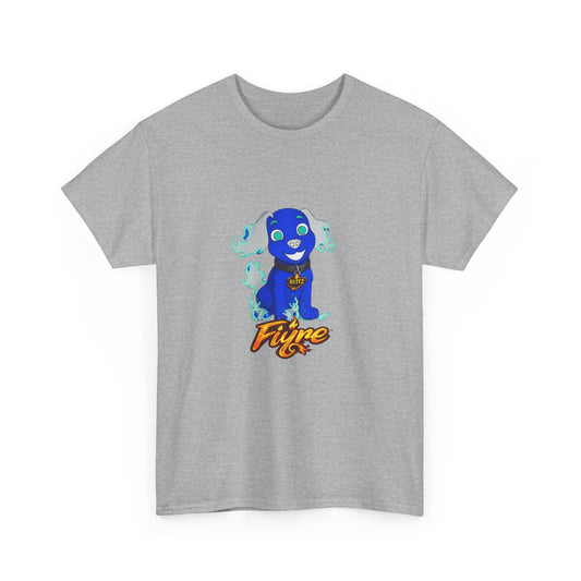 FIYRE Blitz Anime Dog Graphic Tee with "Fyre" Logo