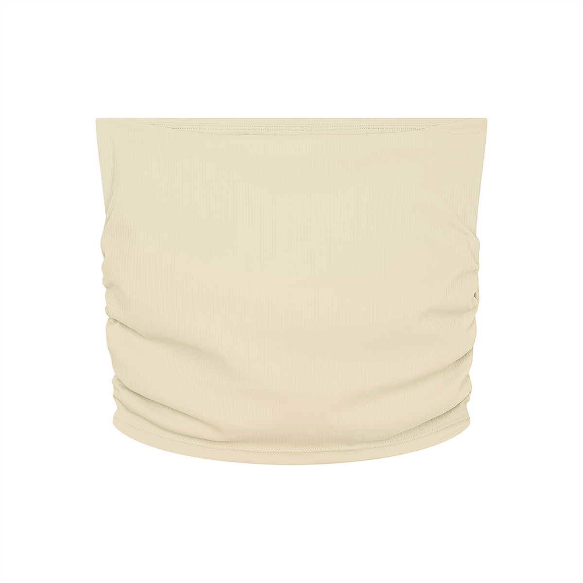 FIYRE-Women’s Ruched Cropped Yoga Tube Top