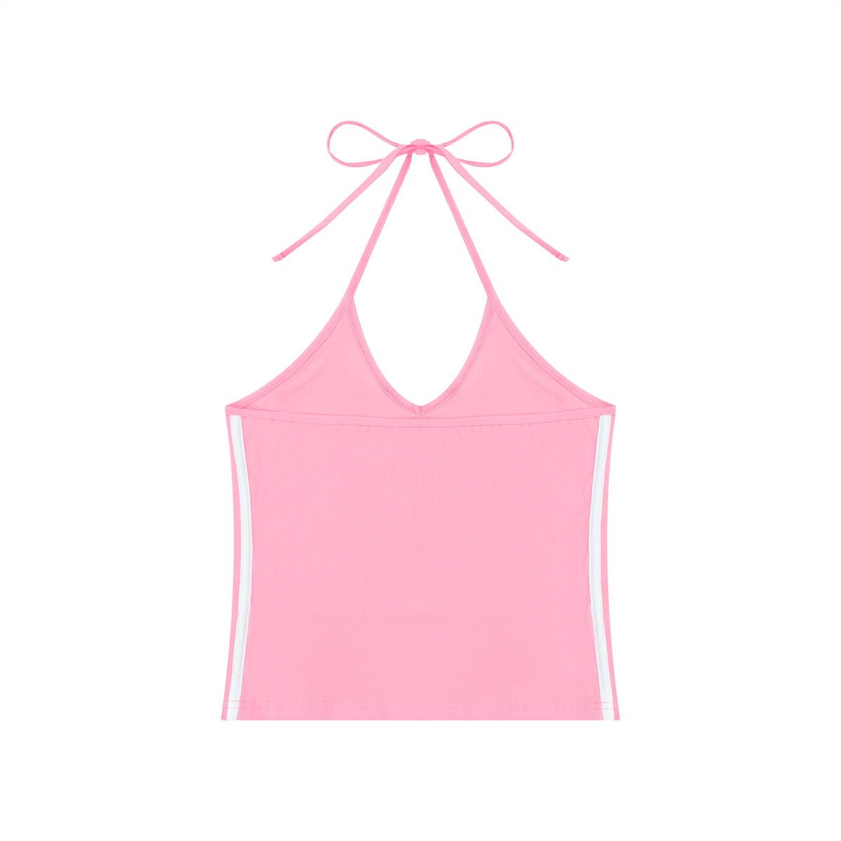 FIYRE-Women's Color Block Halter Crop Tank Top
