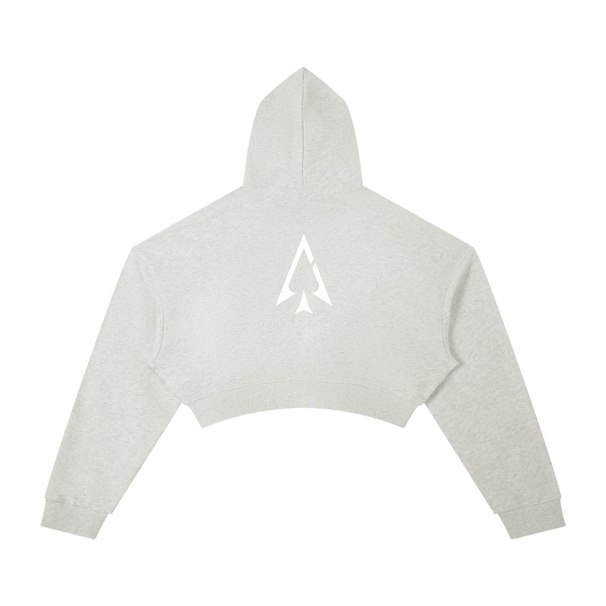 FIYRE Blacksayjack- Essential Cropped Hoodie