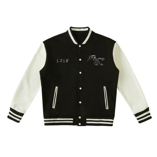 FIYRE Anime 1218 Limited Edition -Two-Tone Fleeced Varsity Jacket