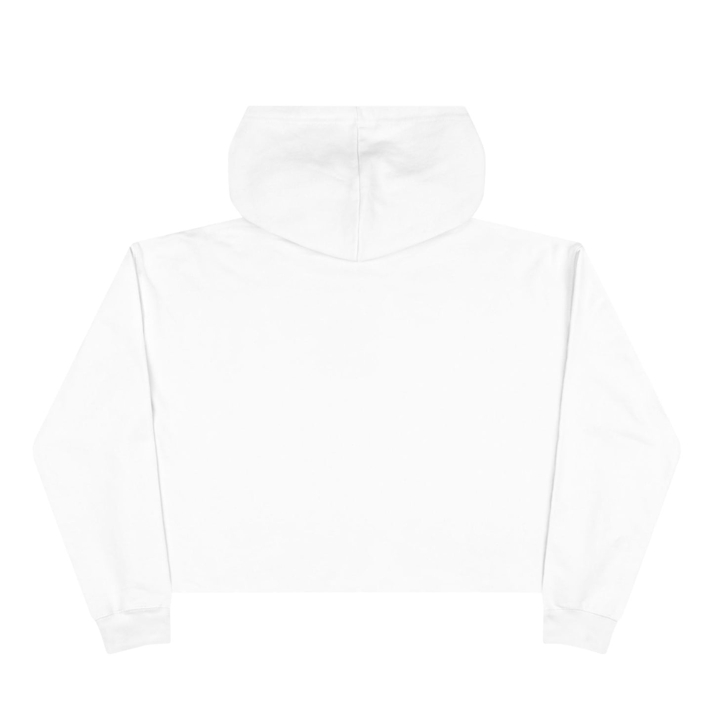 'FIYRE' Purple Script Cropped Hoodie
