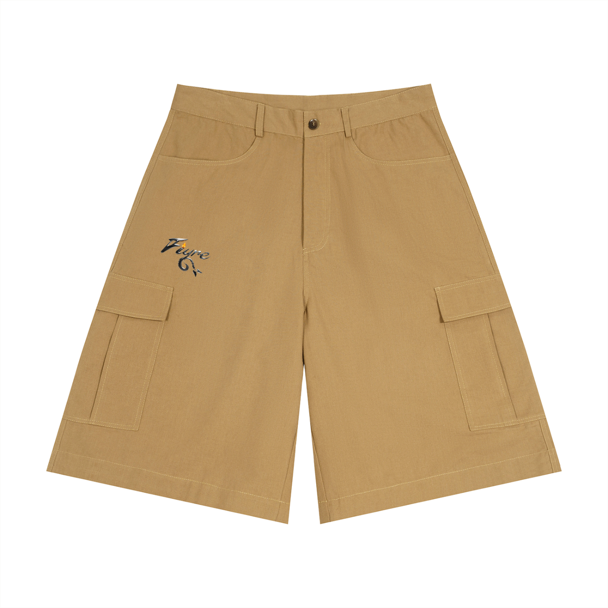 FIYRE-Unisex Woven Cargo Shorts