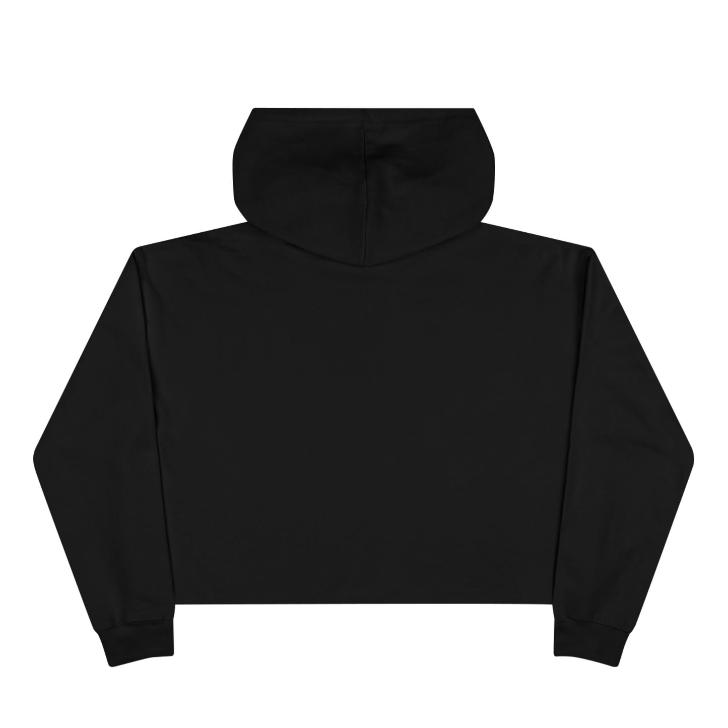 'FIYRE' Purple Script Cropped Hoodie