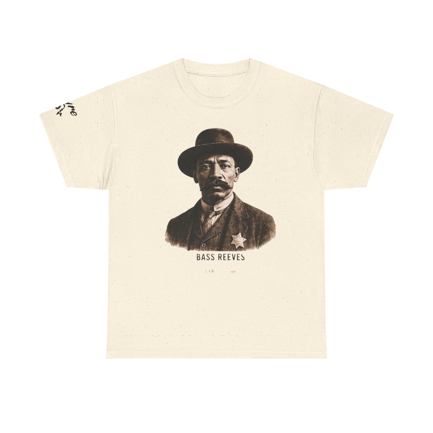 Bass Reeves Portrait Tee — Unsung Heroes Western Lawman T‑Shirt
